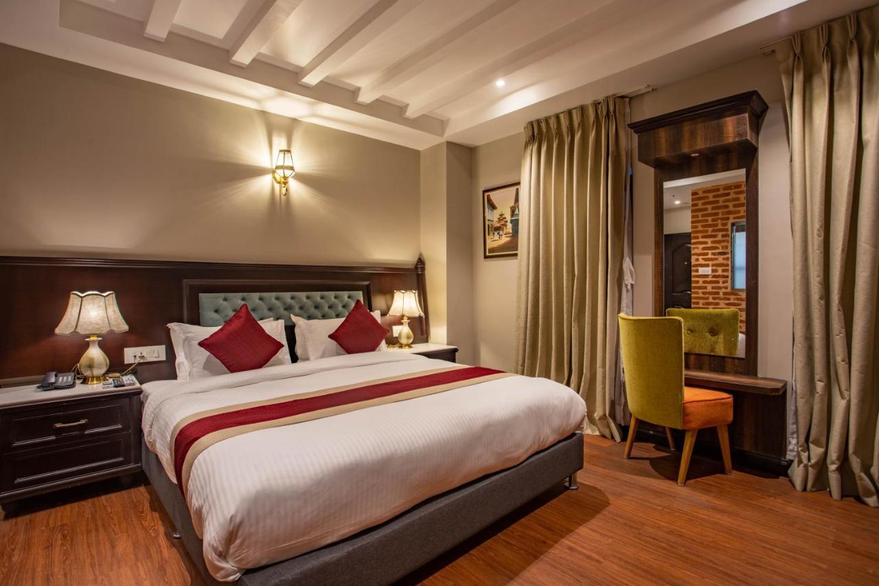 Hotel Pabera Heritage Boutique Катманду Экстерьер фото